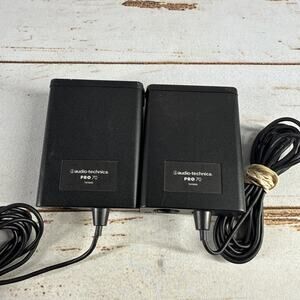 (2) Audio-Technica Pro 70 Microphone for Professional and Home Recording